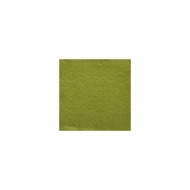 Elegance Middagsservietter -  Green - 15 stk.