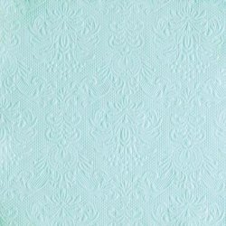 Elegance Middagsservietter -  Aqua - 15 stk.
