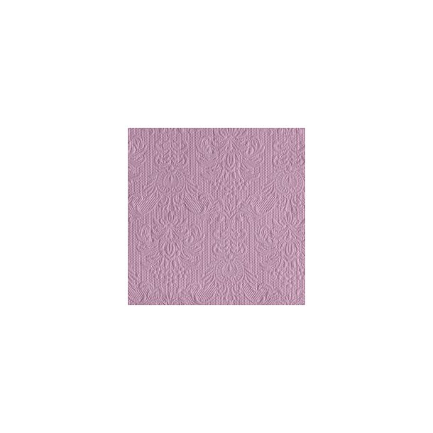 Elegance Middagsservietter - Pale Lilac - 15 stk. -14007905