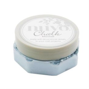 Nuvo - Chalk mousse - Kalket Mousse - Delicate blue - Lysebl - 1425N