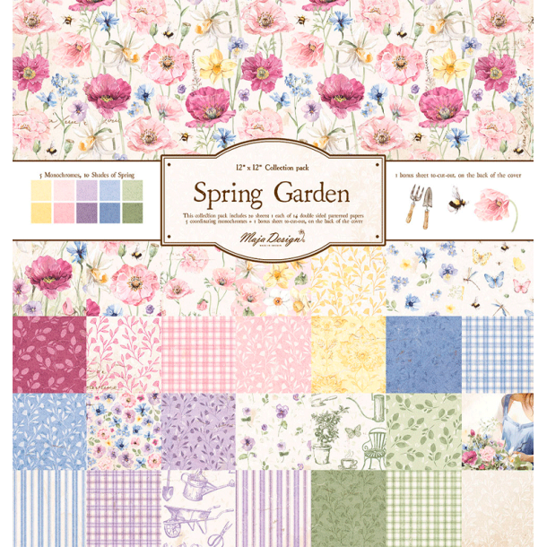 Maja Design - Blok 12'' - Spring Garden / Forrshave