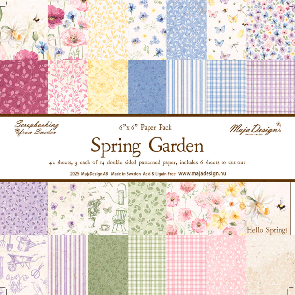 Maja Design - Blok 6'' - Spring Garden / Forrshave