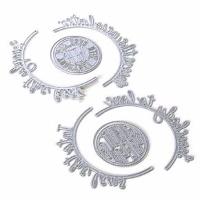 Elizabeth Craft Designs - Die - Planner Essentials 33 - Viewmaster Text Circles