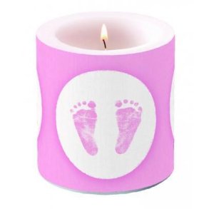 Bloklys - Small Baby Steps Girl / Sm Baby Fdder Pige - Pink