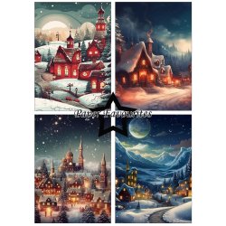 Paper Favourites - Blok A5 - Winter Village / Vinter by