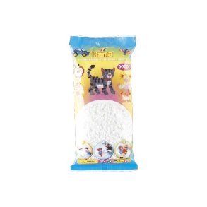 Hamaperler - Midi -  6000 stk - Hvid