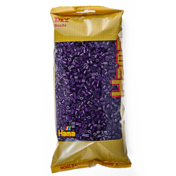 Hamaperler - Midi - 6000 stk - Aubergine