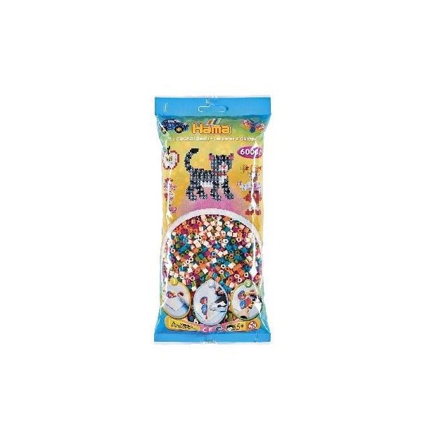 Hamaperler - Midi, 6000 stk - Mix