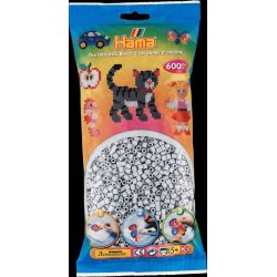 Hamaperler - Midi - 6000 stk - Lysegr