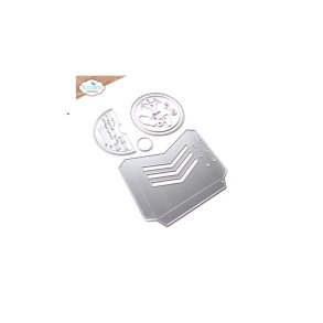 Elizabeth Craft Designs - Dies - Pocket Set Chevron Circle Dies (2054) - Lomme