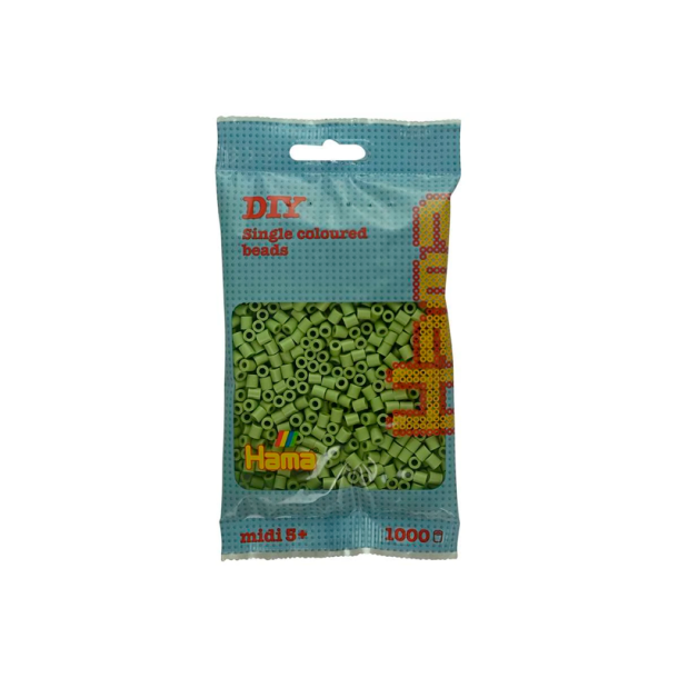 Hamaperler - Midi - 1000 stk. - Matcha