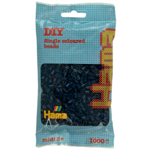 Hamaperler - Midi - 1000 stk - Midnatsbl�
