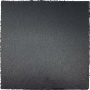 Fad - Skifer - 25 x 25 cm - Sort