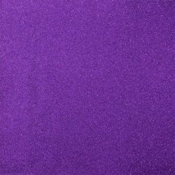 Vaessen Creative - Selvklbende Glitter papir - Mrk lilla