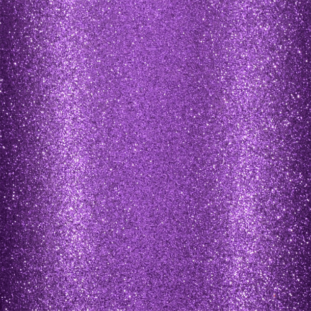 Vaessen Creative - Selvklbende Glitter papir - Mrk lilla