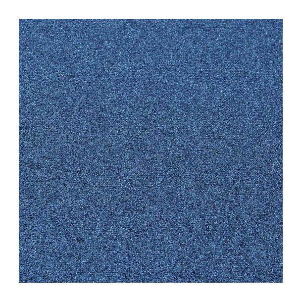Vaessen Creative selvklbende glitter papir - bl
