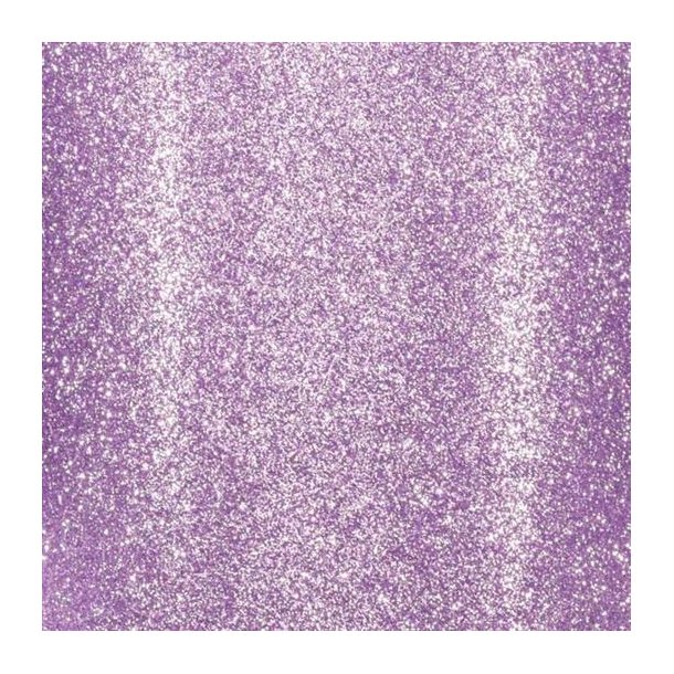Vaessen Creative - Selvklbende Glitter Papir - Lilla