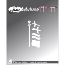 By Lene - Die - Flag / Flagstang