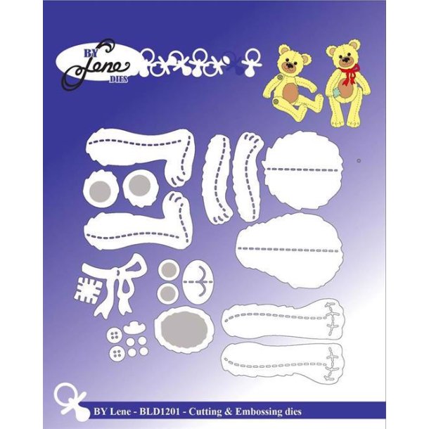 By Lene - Die - Teddy Bear/Bamse - BLD1201