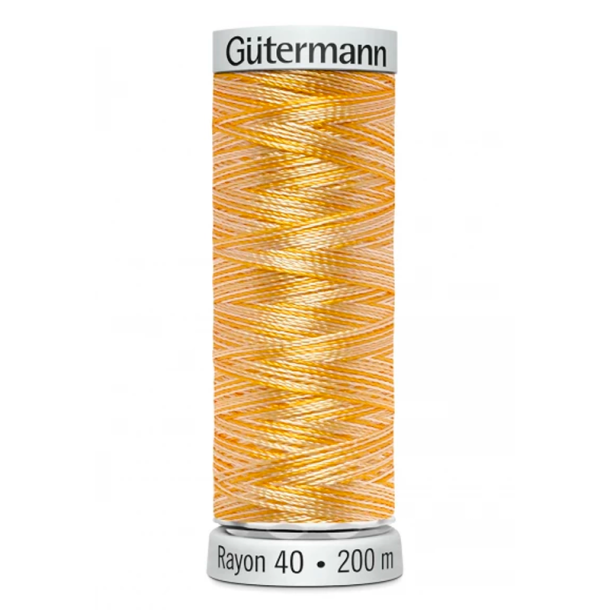 Gtermann - Maskinbroderitrd - Sulky Rayon - Viskose - 200 m - Gul 2117