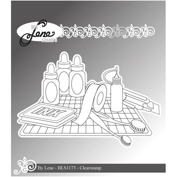 By Lene - Stempel - Craft Tools / Scrap Produkter - BLS1173
