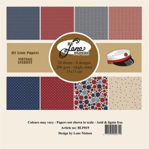 By Lene - Blok 6'' - Vintage Student - BLP019