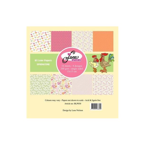 By Lene - Blok 6" - Springtime - BLP030