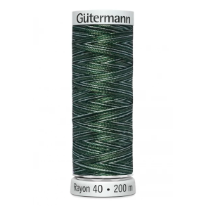 Gtermann - Maskinbroderitrd - Sulky Rayon - Viskose - 200 m - Grn Multifarvet 2131
