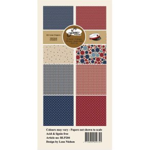 By Lene - Blok Slim Card - Vintage Student - BLP204