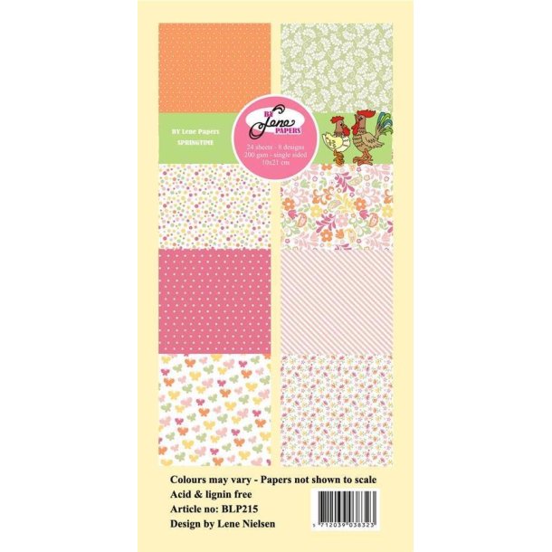 By Lene - Blok Slim Card - Springtime / Forr - BLP215