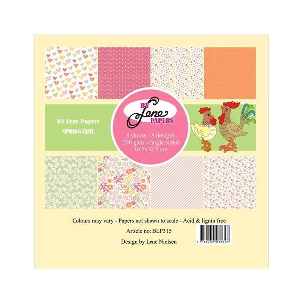 By Lene - Blok 12" - Springtime - BLP315