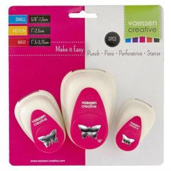 Vaessen Creative punch, butterflies - sommerfugle