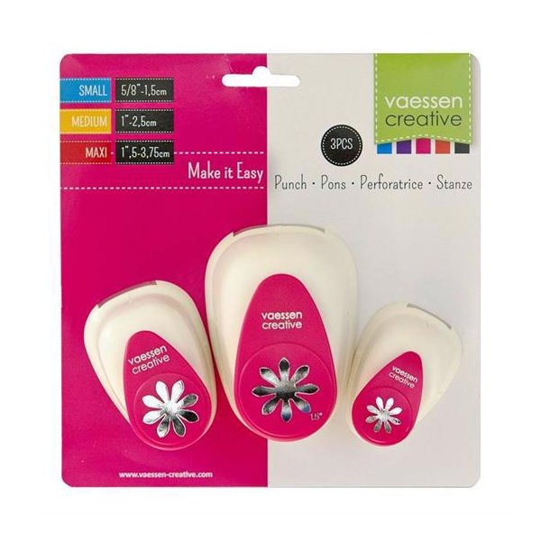 Vaessen Creative punch, flowers - blomster