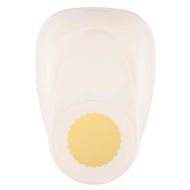Vaessen Creative - Craft Punch - Scalloped Cirkel - Super Jumbo