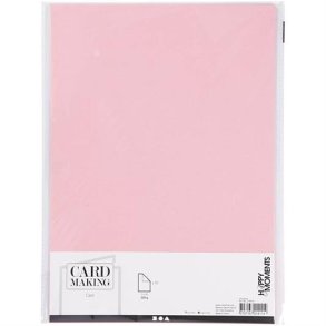 Happy Moments - Karton - A4 - Fin Struktur - Rose - 219019