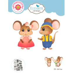 Elizabeth Craft Designs - Dies - Meet the Mice - Little mouse