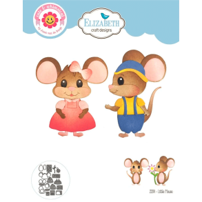 Elizabeth Craft Designs - Dies - Meet the Mice - Little mouse