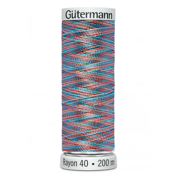Gtermann - Maskinbroderitrd - Sulky Rayon - Viskose - 200 m - Multifarvet 2206