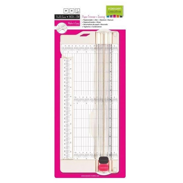 Vaessen - Paper trimmer + scoring