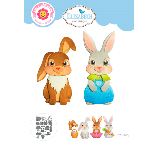 Elizabeth Craft Designs - Dies - Bunny / Kanin