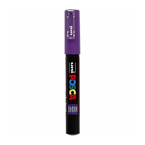 Posca marker PC 1M Violet, 0,7 mm spids