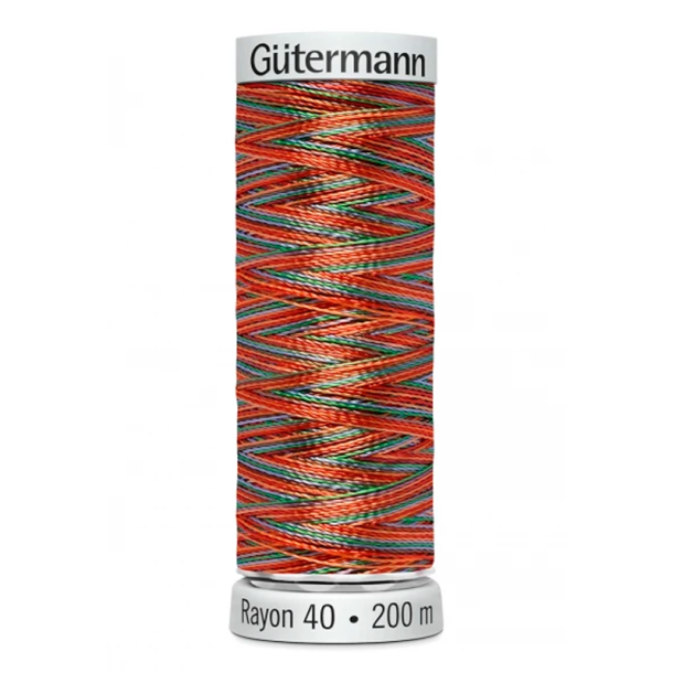 Gtermann - Maskinbroderitrd - Sulky Rayon - Viskose - 200 m - Multifarvet 2241