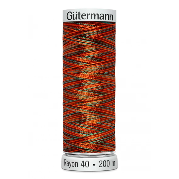 Gtermann - Maskinbroderitrd - Sulky Rayon - Viskose - 200 m - Multifarvet 2244