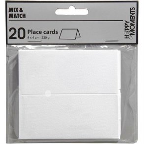 Happy Moments - Bordkort - Rhvid - 228722