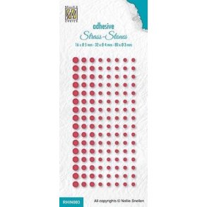Nellie Snellen - Rhinsten - Christmas Red / Rd - RHIN003