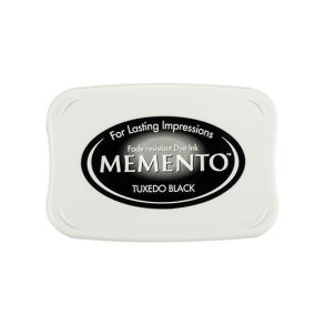Memento - Stempelsv�rte, Tuxedo Black - ME-900