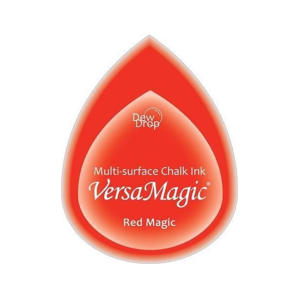 GD-12 Versa Magic Dew Drop - stempelfarve RED MAGIC