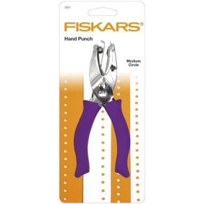 Fiskars Hand Punch, mellem cirkel - 3mm