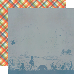 Simple Stories - Blok 12'' - Say Cheese Classic Pooh / Klassisk Peter Plys Collection Kit