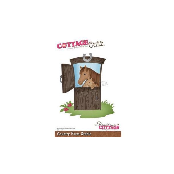 Cottage Cutz - Die - Hestestald - CC-891